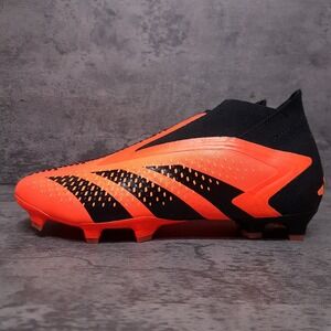 ADIDAS Predator Accuracy+ FG Soccer Cleats Mens Size‎ 8 Womens 9 Orange Black